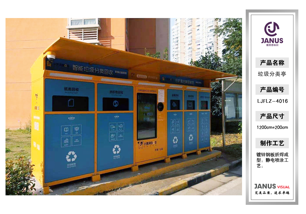 垃圾分類(lèi)亭LJFLZ4016-LJFLZ4020